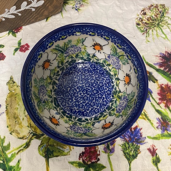 Polish Pottery Bowl - Picture 1 of 2